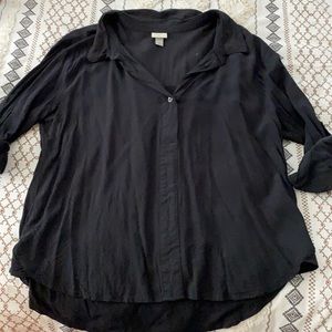 Black soft blouse